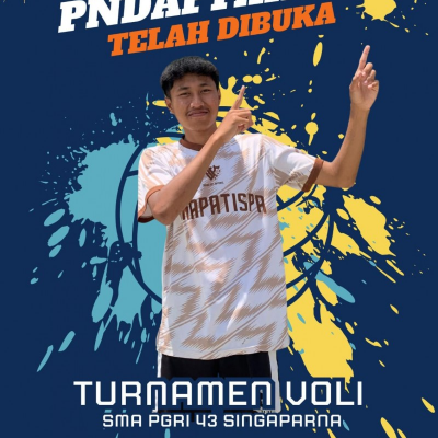 Pendaftaran SMAPATISPA VOLLEYBALL TOURNAMENT 2026 telah dibuka! ?